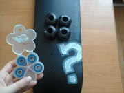 Продаю доску 7, 85 enough(шкурка наклеена) колеса 54 подшипники 8шт