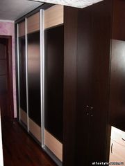 Шкафы купе. Шкафы угловые, прямые, встроенные, система купе в нишу.