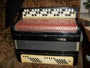 Баян «Этюд» (черный) 55х100б, город Тула