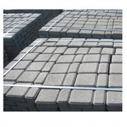 Тротуарная плитка Старый город серая 40-60 мм.