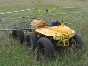 Самоходный опрыскиватель на пневмоходу